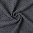 thumbnail image 4 of TreeWool, Waffle Weave 100% Cotton Breathable Blanket 420 GSM, Twin Size, 90" x 66", Gray, 4 of 7