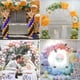 thumbnail image 2 of Round Balloon Arch Stand Kit Adjustable Half Arch Large Round Backdrop Frame for Birthday Wedding Baby Shower Party, 2 of 4