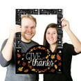 thumbnail image 3 of Big Dot of Happiness Give Thanks - Thanksgiving Party Photo Booth Picture Frame and Props - Printed on Sturdy Material, 3 of 7