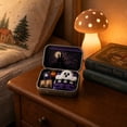 thumbnail image 3 of Miwamany Halloween indoor decor Mini Ghost Tin Set, Cute Spooky Travel Figurine Collection, Portable Storage Box Ornament for Desk Tabletop Gift, 3 of 5