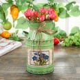 thumbnail image 5 of SIEYIO Vintage Iron Flower Arrangement Vase Retro Metal Bucket Jugs Home Office Festival Decoration Country Style Home Decor, 5 of 16