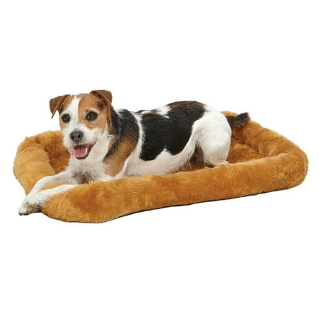 MidWest QuietTime Pet Bed & Dog Crate Mat, Cinnamon, 24u0022