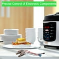 thumbnail image 6 of 2Pcs Pressure Sensor Switch for KSD105 KSD105A YCD3005 YCD3008 Reliable Accurate Pressure Monitoring Regulation Instants Pot Pressure Switch Sensor Instants Pot Electric Pressure Cooker Parts, 6 of 6