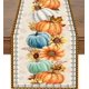 thumbnail image 1 of Camino de mesa de Acción de Gracias de calabaza de otoño, mantel largo para mesa, 1 of 4