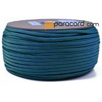 Bored Paracord Brand 550 Type III Paracord - Electro Shock - 250 Feet Spool