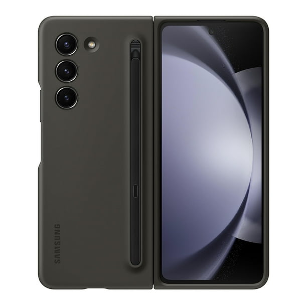 Funda para teléfono Samsung Galaxy Z Fold5 Slim S Pen con soporte, color grafito