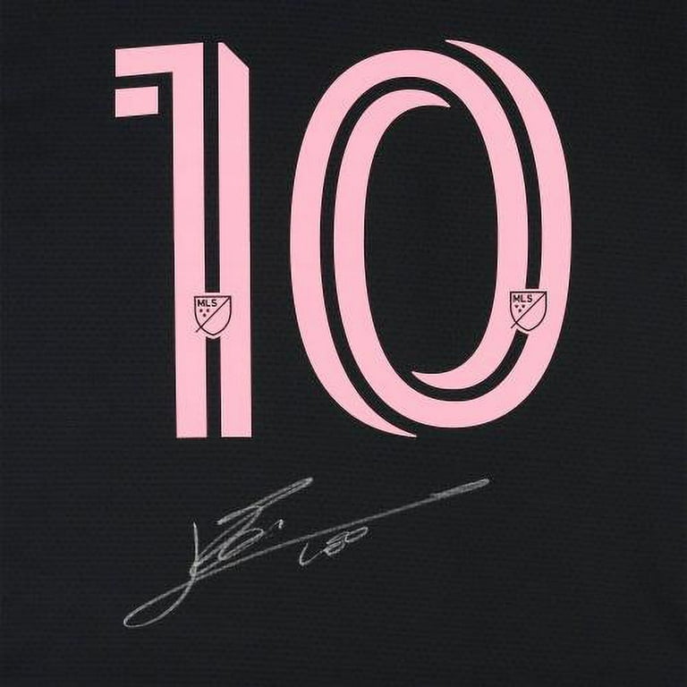 Lionel Messi Inter Miami CF Autographed 2022-23 Black Adidas