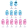 thumbnail image 2 of CIMAXIC Adorable Rabbit Spring Toys for Kids Made of ABS Plastic in Assorted Colors 12 Pieces,2.95"X1.18"X1.18", 2 of 4