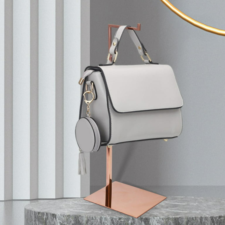 Purse Display Stand, Sturdy Adjustable Handbag Display Rack, Single Hanging  Hook Bag Holder Stand, S…See more Purse Display Stand, Sturdy Adjustable
