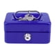 thumbnail image 2 of Caja de almacenamiento con cerradura de metal, contenedor de seguridad para Azul, 2 of 9