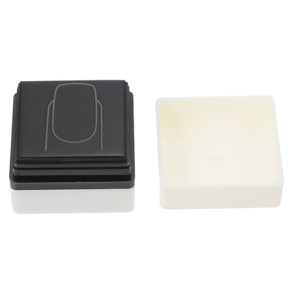 Masteelf Professional Plastic Training Fingernail Stamper Salon Plastic Nail Art Practice Tool