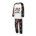 thumbnail image 4 of Fiomva Christmas Family Matching Pajama Red Holiday Pjs Sets Cotton Sleepwear, 4 of 9