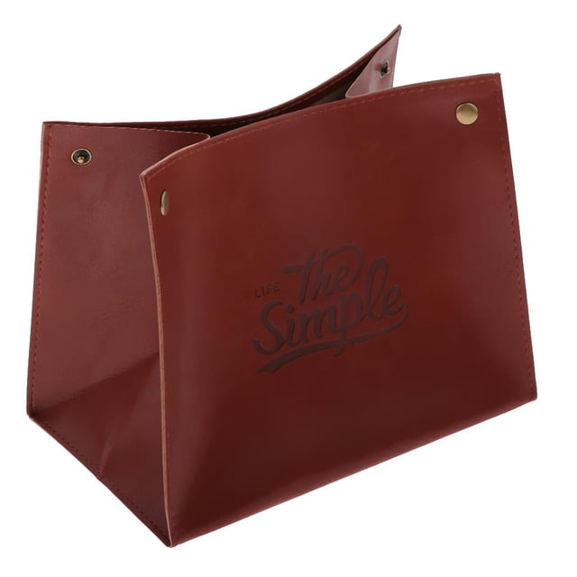 Soporte para Caja de Pañuelos Caja de Papel para Pañuelos Organizador de Cubi Sa de Almacenamiento Coche de Oficina rojo Soledad Soporte de almacenamiento de tejido