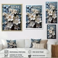 thumbnail image 4 of Designart "Flourishing Tranquil White Dogwood II" Dogwood Wall Decor, 4 of 7