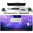 thumbnail image 2 of armdgodx wkwww8899 Rubber Anime Wisteria Mouse Pad, Lavender, 2 of 6