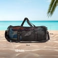thumbnail image 3 of Sac en Filet pour Plongée sous-Marine Équipement de Sport de Plage Natation Filet de Rangement, 3 of 7