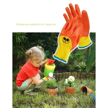 Gants De Jardinage Pour Enfants Gants De Jardinage Pour Enfants Gants De  Travail De Protection Imperméables Gants De Préhension De Jardin