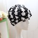 thumbnail image 2 of Women Swim Pool Beach Swimming Cap Attractive Hat Free Size for Women Petals Bathing Cap High Quality Rose Red, 2 of 3