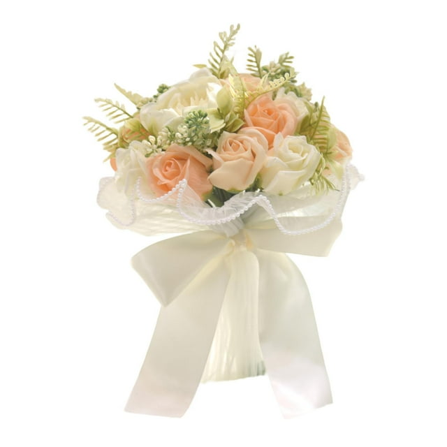 Ramo de novia de boda con flores de jabón elegante para fiesta, aniversario y celebración. Color C