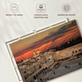 thumbnail image 6 of Elephant Stock Jerusalem Temple Mount Wall Art - Horizontal Canvas Wall Art - Living Room Wall Decor - Places Canvas - Orange And Gray Decor - 12" x 8", 6 of 8