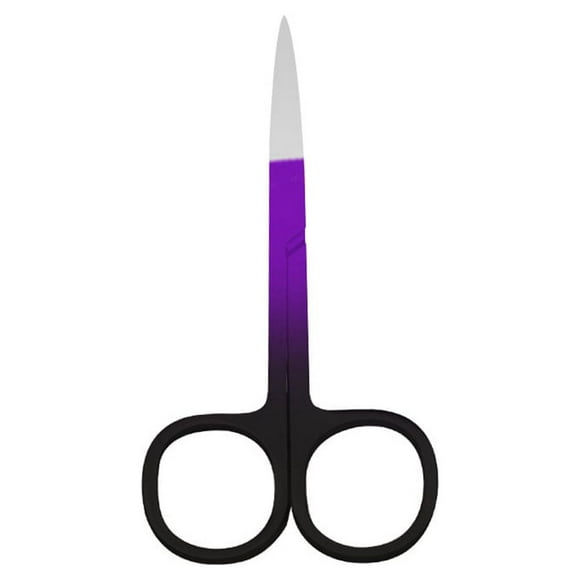 Nail Cuticle Nippers Stainless Steel Scissors Wear-resistant Convenient Beauty Man-carried Nose Hair Tweezer Clipper Accessory Spray Purple Black