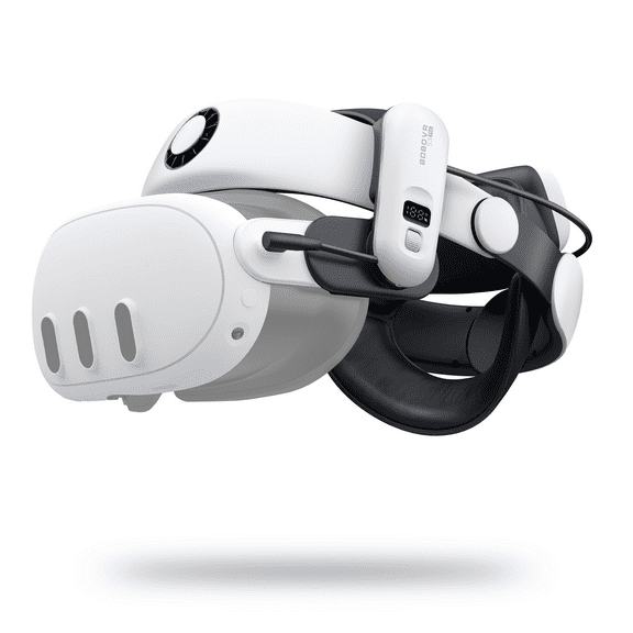 BOBOVR S3 Pro 10000mAh Battery Head Strap for Meta Quest 3/Quest 3s with Head Air Conditioning Enhance Gaming Experience VR Accessories