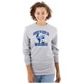 thumbnail image 3 of Wisconsin WI Cheese Head Cool Smurfs Long Sleeve TShirt Men Women Brisco Brands S, 3 of 6