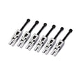 thumbnail image 2 of ruzhgo 6pcs Saddles Double Locking System String Screws Guitars Locked Tremolo Bridges Chrome Replaced Parts Fitting Music Tool, 2 of 6