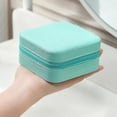 thumbnail image 2 of Cajas de joyería de viaje, cajas de regalo para dama de honor, organizador de viaje de joyería, caja de joyería pequeña, Mini caja de almacenamiento, organizador, 2 of 5