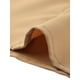 thumbnail image 5 of INSPIRAR CHIC Blusa de Cuello Plisado de Satén Elegante con Mangas Cortas para Uso Casual en Oficina M Caqui, 5 of 6