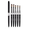 thumbnail image 2 of Grofry Professional Nail Pen Multifunctional Nail Art Brush with Metal Handle Professional Manicure Tool for Gel Carving Liquid Powder Painting, 2 of 8
