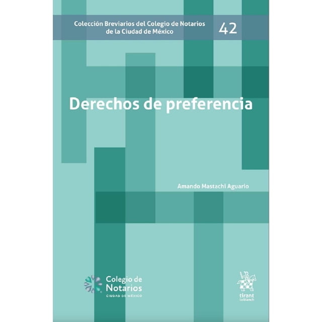 Derechos de Preferencia Tirant Lo Blanch 9788411473941