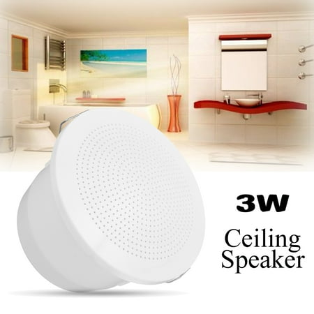 3 Inch Public Radio Home Bathroom In Ceiling Wall Speaker Amplifier 3 Inch Public Radio Home Bathroom In Ceiling Wall Speaker Amplifier Theatre