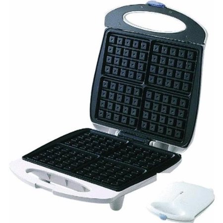 Toastmaster TMWB4BBELW Cool Touch Belgian Waffle Maker - Walmart.com