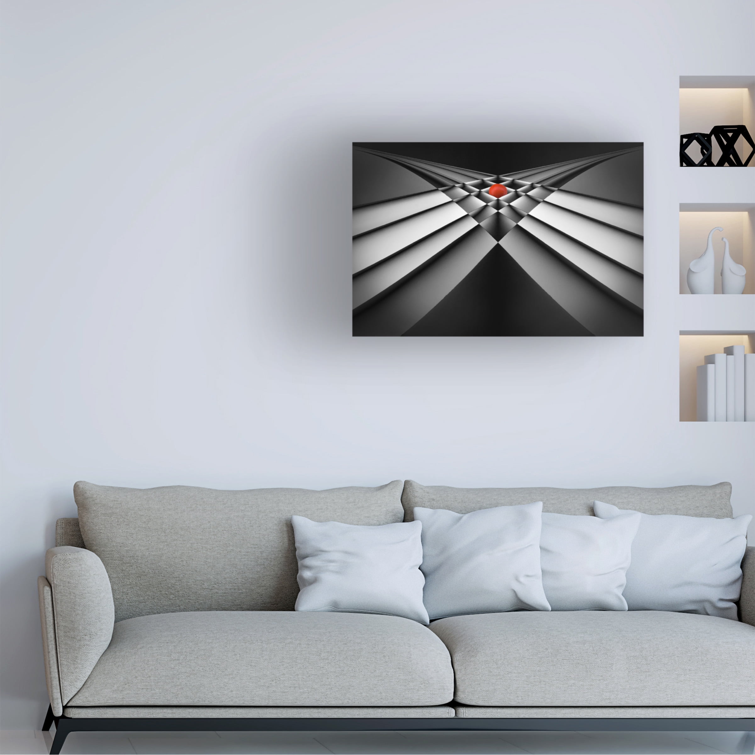 Jacqueline Hammer 'Paper Boxes' Canvas Art