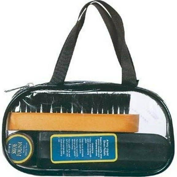 Lot of 2 Allary Shoe Care Travel Case in Counter Display