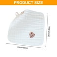 thumbnail image 3 of 1Pc/5Pcs Cotton Square Towel for Baby, Cartoon Newborns Mouth Wipe Cloth 6-Layer Infants Burping Cloths 25x25cm, 3 of 5