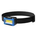 thumbnail image 3 of Linterna COB LED Lámpara de cabeza 3 modos Linterna impermeable para acampar azul, 3 of 8