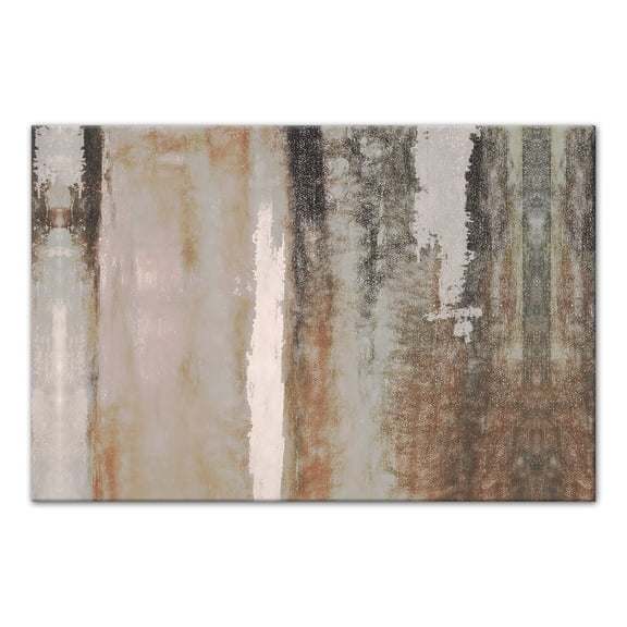Creative Products Neutral Abstract Paints 24x16 Canvas Wall Art