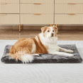 thumbnail image 2 of Dog Bed Large Sized Dogs with Removable Washable Cover and Waterproof Lining - XL Memory Foam Pet Bed for Crate - Reversible Kennel Mat (Cool & Warm), 42-inch, 2 of 6
