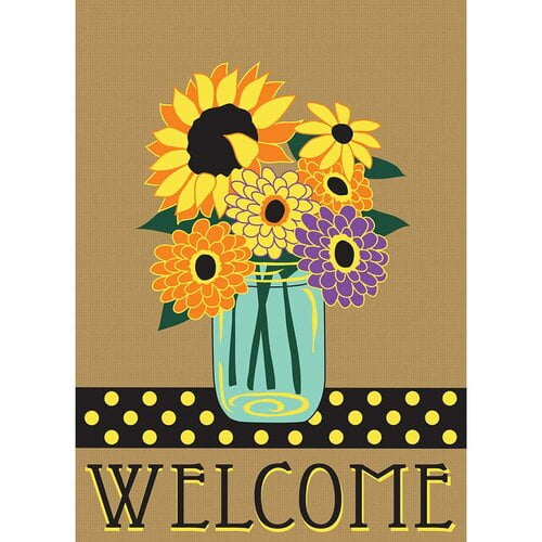 Dicksons Inc Outdoor 2-Sided Nylon Garden Flag