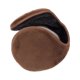 thumbnail image 1 of Jumpingount Orejeras Invierno Mujer Orejas Calentador Protector Regalos Cubierta plegable Ropa a prueba de viento Accesorios Sombreros Banda Calentadores de oídos espesar cafe, 1 of 6