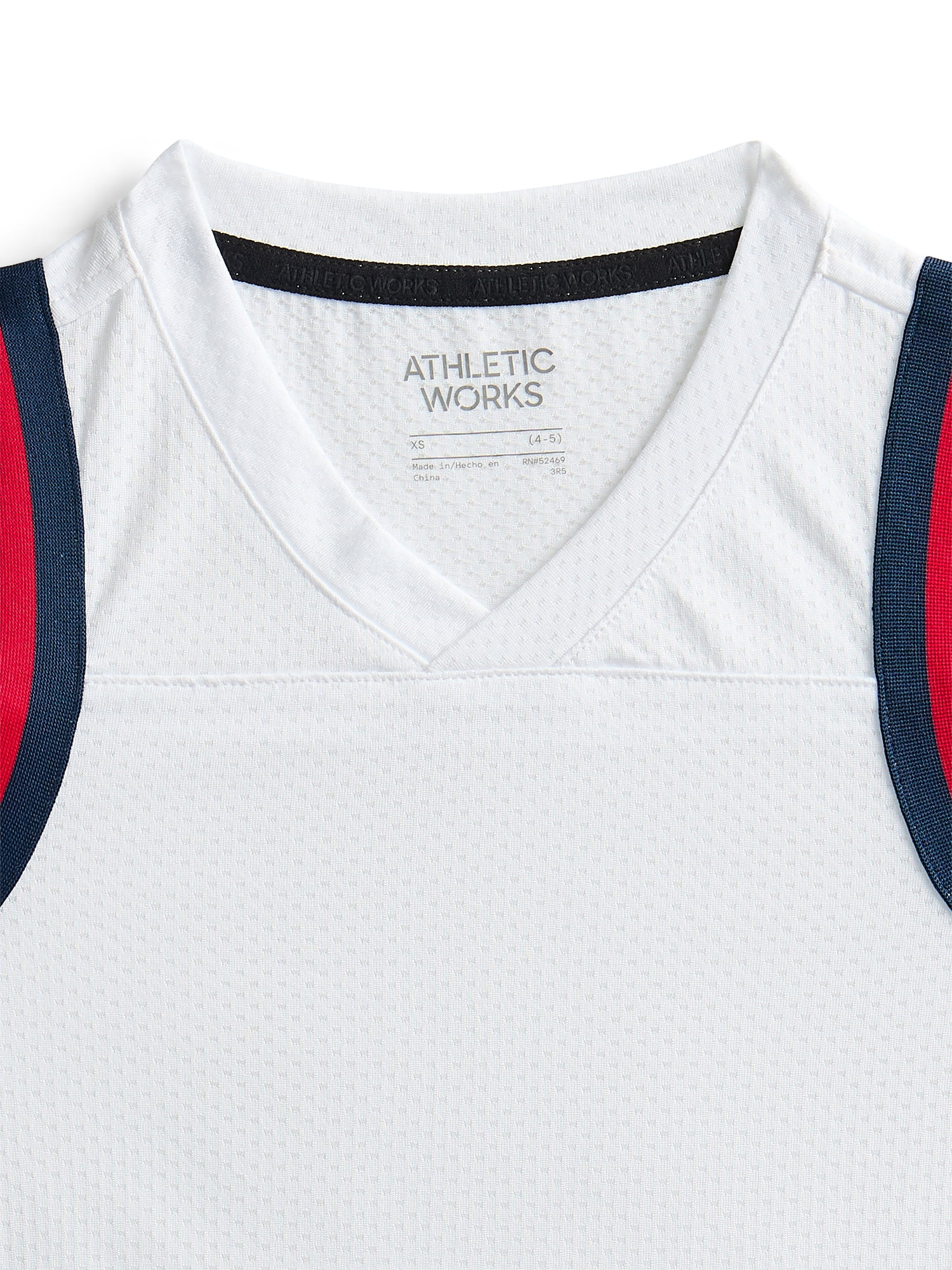 Athletic Works Boys' Basketball Tank Top, Sizes 4-18 & Husky
