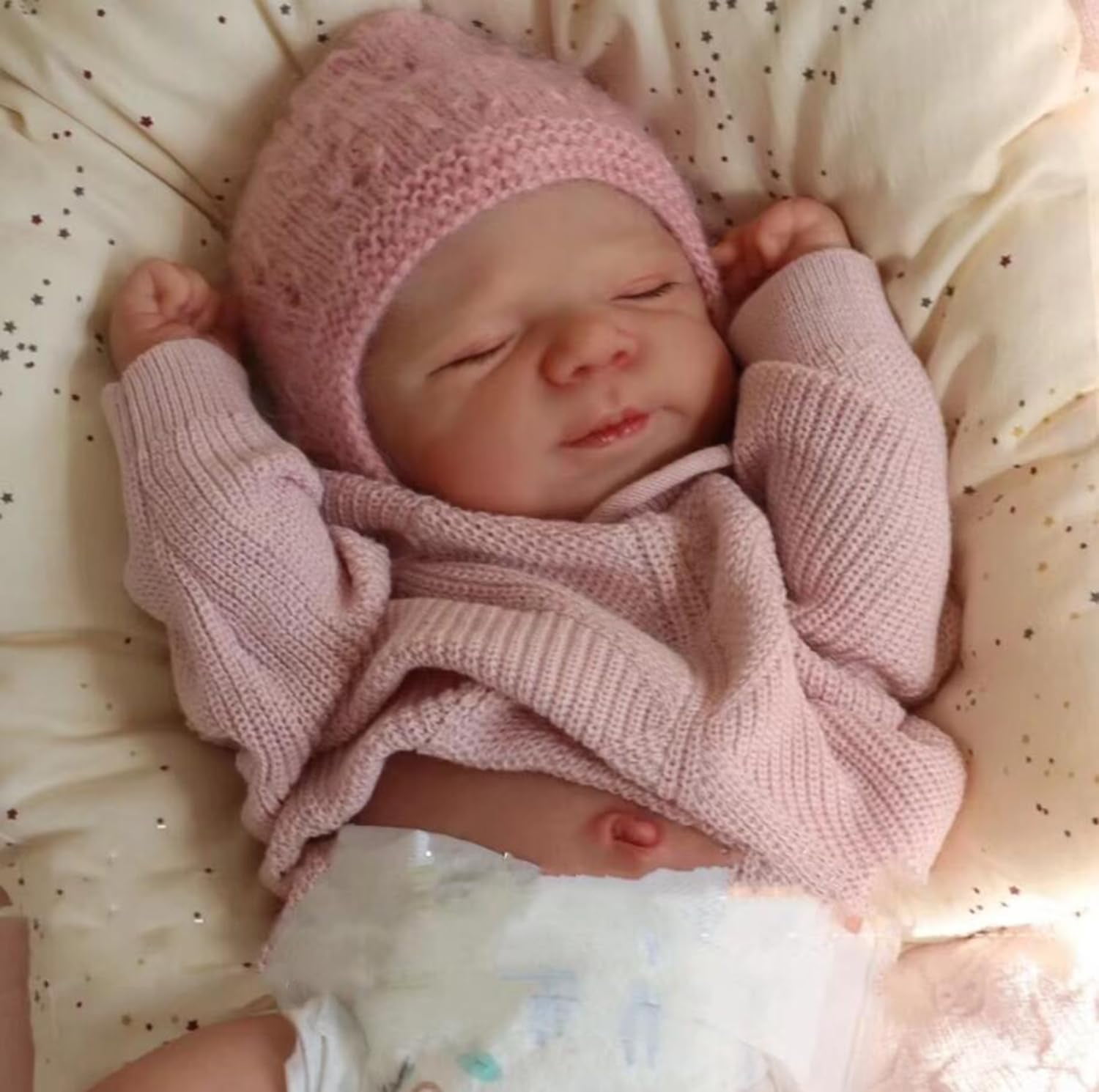18 inch Reborn Baby Dolls Silicone Full Body Realistic Baby Doll Newborn Girl, Full Silicone Babys Doll Lifelike, Real Life Reborn Dolls Washable, Anatomically Correct Girl