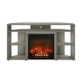 thumbnail image 4 of French Oak Grey TV Stand with Fireplace for Up to 55-Inch Screens, 4 of 6