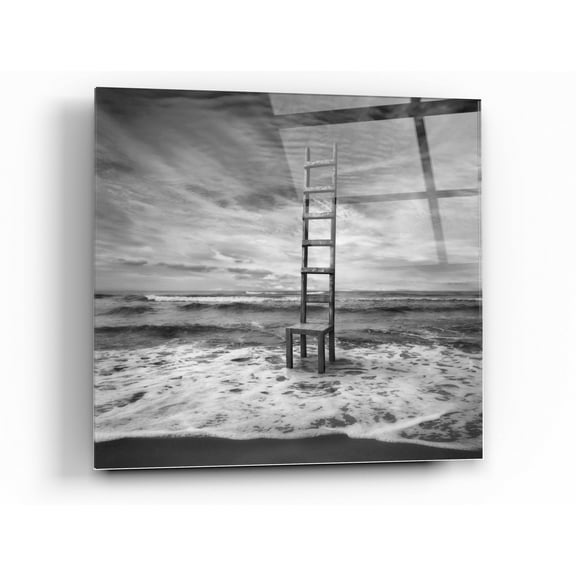 Epic Art 'Seachair' by Dariusz Klimczak, Acrylic Glass Wall Art, 24"x24"