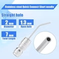 thumbnail image 5 of 4 Pack High Pressure Washer Nozzle Kit, 1/4 Inch Quick Connect Stainless Steel Extension for Washing Machine Drum Gap, Ac Coil, Rv Water Heater Flush, Narrow Crevice Vehicle Maintenance, 5 of 8