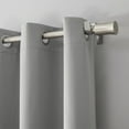 thumbnail image 2 of Sun Zero Riley Kids Bedroom Blackout Grommet Curtain Panel, 40" x 84" in Silver Gray, 2 of 7
