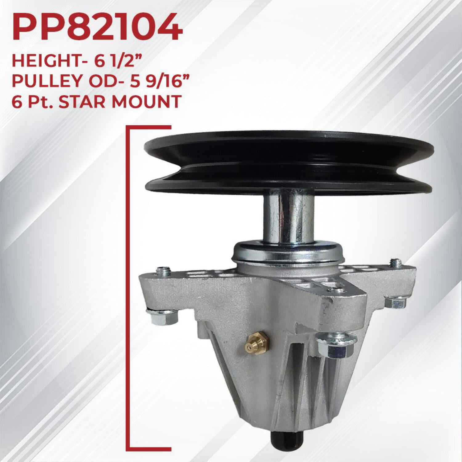 Proven Part 2 Pk Lawn Mower Spindle  Fits Cub Cadet 42 In. XT1-LT42 918-06976A 618-06976