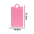 Antiskid Mini Washboard Plastic Washing Board Household for Students